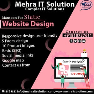 Static Website Design​