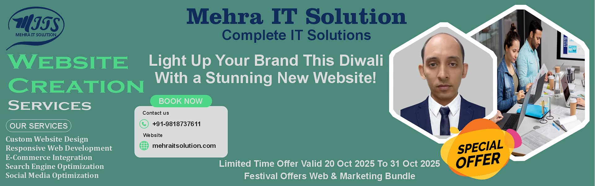 Diwali Website Design 2025